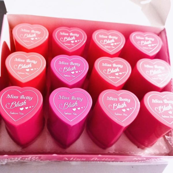 Pack Of 3 Miss Betty Blush High Pigment Jelly Tint