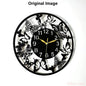 Butterfly 3d Wooden Wall Clock