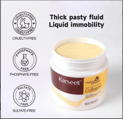 Karseell Collagen Maca Hair Treatment For Dry Damaged Hair