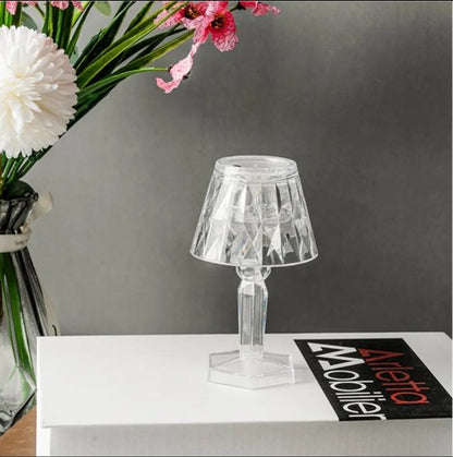 Led Night Light Diamond Crystal  Lamp